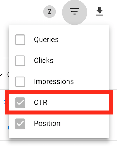 CTR در کنسول جستجو گوگل