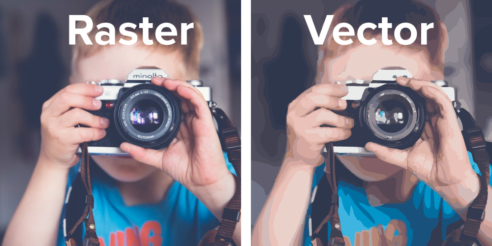 Download تصویر وکتور Vector چیست + تفاوت آن با تصاویر Raster | داناپ