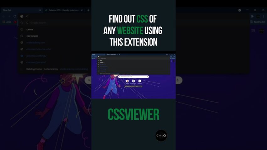 افزونه CSSViewer 