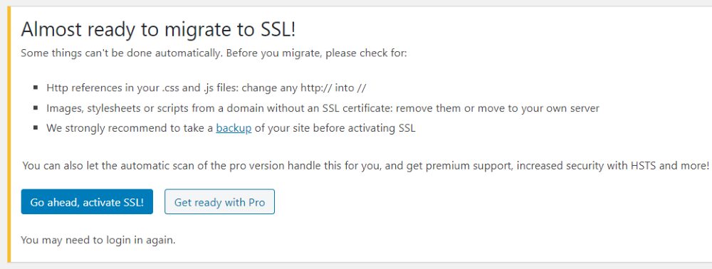 فعالسازی Really simple SSL