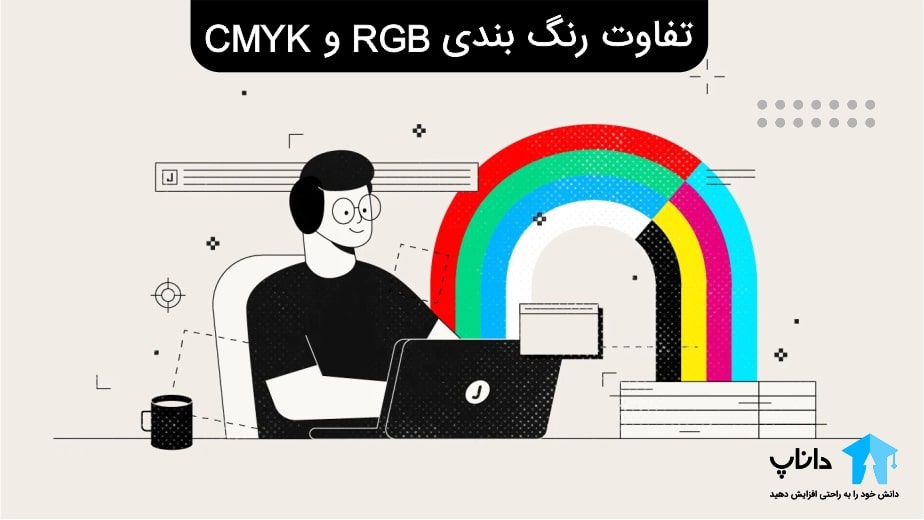 تفاوت رنگ‌بندی RGB و CMYK