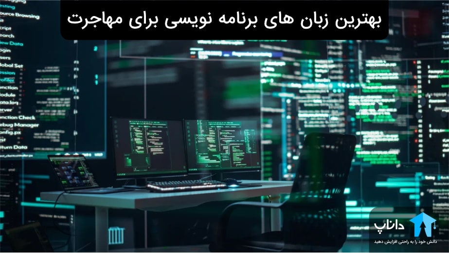 بهترین زبان های برنامه نویسی برای مهاجرت