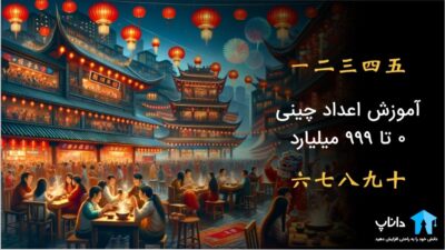 آموزش اعداد چینی 0 تا 999 میلیارد