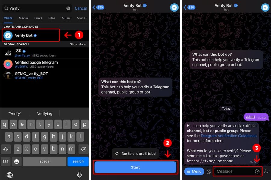 telegram verify bot